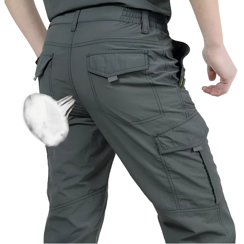 Fishing Pants Waterproof - Celana kargo taktis kota, celana panjang