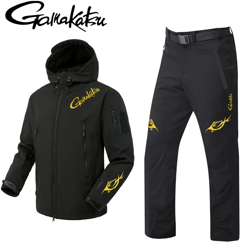 Fishing Jacket Waterproof - Setelan memancing bulu domba untuk pria,