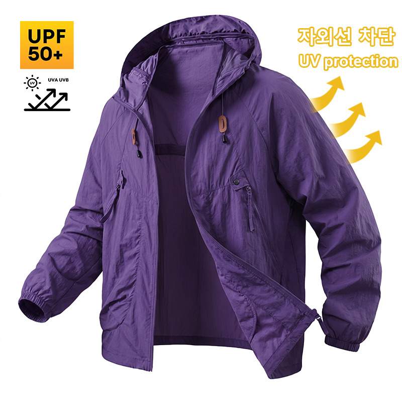 Fishing Jacket Waterproof - Jaket Pancing Pria UPF50+ Anti UV,