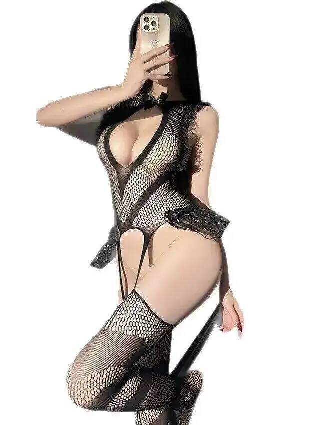 Bodystocking Jaring Ikan Beren - Fishing Socks ulasan dan harga