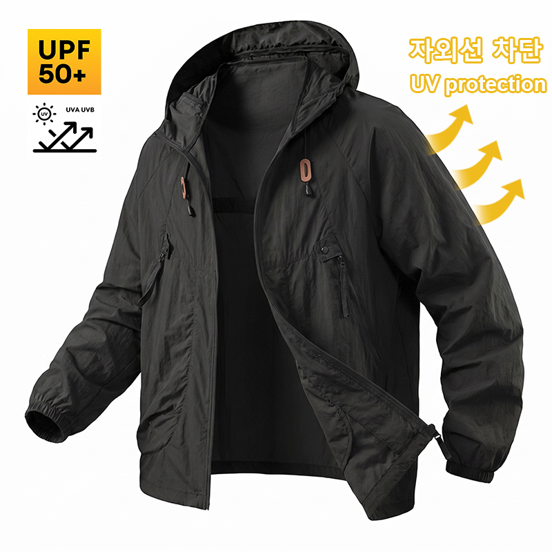Jaket Pancing Pria UPF50+ Anti - Fishing Jacket Waterproof ulasan dan harga