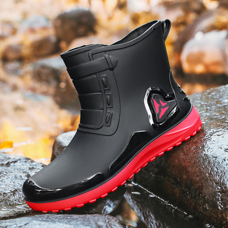 Sepatu bot hujan kasual pria,  - Fishing Boots ulasan dan harga