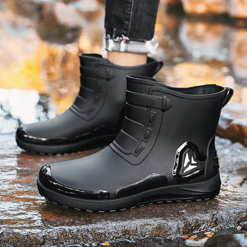 Sepatu bot hujan kasual pria,  - Fishing Boots ulasan dan harga