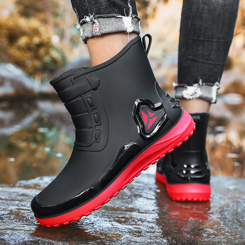 Sepatu bot hujan kasual pria,  - Fishing Boots ulasan dan harga